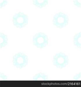 Light blue abstract circle pattern seamless background texture repeat wallpaper geometric vector. Light blue abstract circle pattern seamless vector