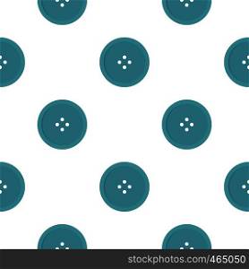 Light blue sewing button pattern seamless flat style for web vector illustration. Light blue sewing button pattern flat