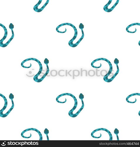 Light blue spotted snake pattern seamless flat style for web vector illustration. Light blue spotted snake pattern flat