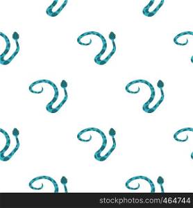 Light blue spotted snake pattern seamless flat style for web vector illustration. Light blue spotted snake pattern flat