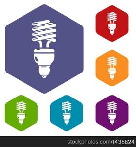 Light bulb icon. Simple illustration of light bulb vector icon for web. Light bulb icon, simple black style