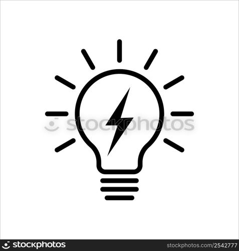 light bulb icon vector design template