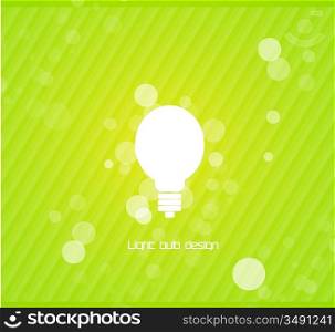 Light bulb idea background