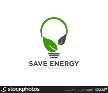 Light Bulb Logo Icon Design Vector