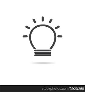 Light bulb logo.. Light bulb logo. light bulb icon symbol