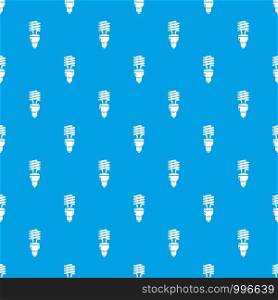 Light bulb pattern vector seamless blue repeat for any use. Light bulb pattern vector seamless blue