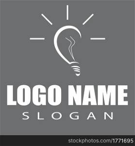 light bulb symbol vector design illustration