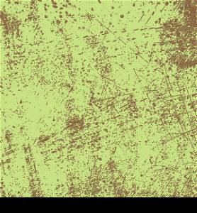 Light Distressed Green shabby Background. EPS10 vector texture.