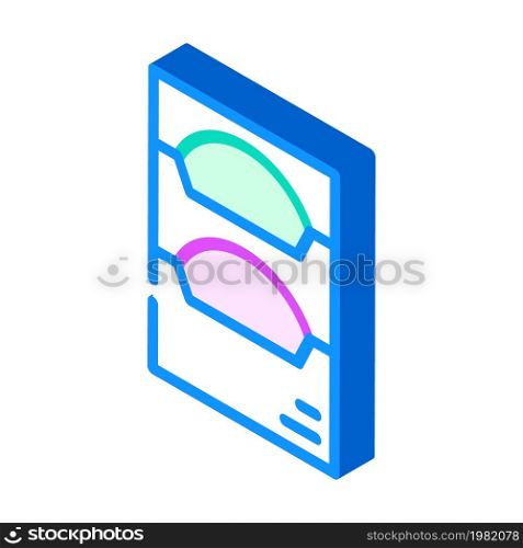 light filters isometric icon vector. light filters sign. isolated symbol illustration. light filters isometric icon vector illustration