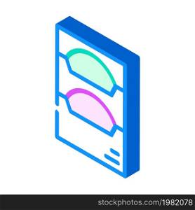 light filters isometric icon vector. light filters sign. isolated symbol illustration. light filters isometric icon vector illustration