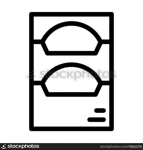 light filters line icon vector. light filters sign. isolated contour symbol black illustration. light filters line icon vector illustration