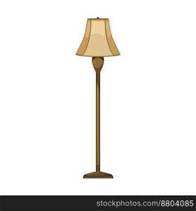 light floor lamp cartoon. light floor lamp sign. isolated symbol vector illustration. light floor lamp cartoon vector illustration