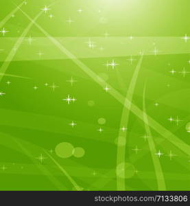 Light green abstract background with stars, circles and stripes. Flat vector illustration. Light green abstract background with stars, circles and stripes. Flat vector illustration.