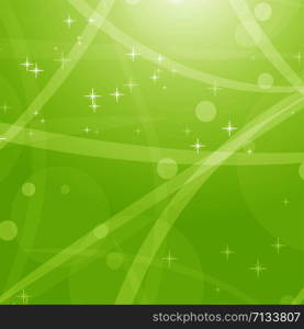 Light green abstract background with stars, circles and stripes. Flat vector illustration. Light green abstract background with stars, circles and stripes. Flat vector illustration.