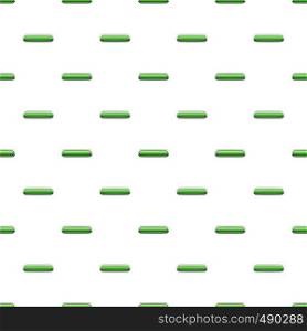 Light green rectangular button pattern seamless repeat in cartoon style vector illustration. Light green rectangular button pattern