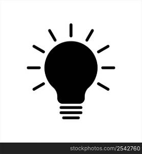 light icon vector design template