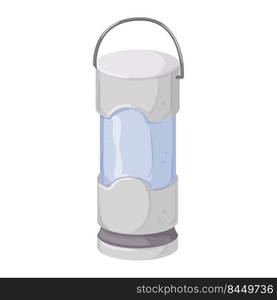 light lantern camp lamp cartoon. light lantern camp lamp sign. isolated symbol vector illustration. light lantern camp lamp cartoon vector illustration