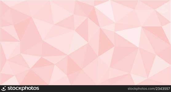 Light pink triangle background vector