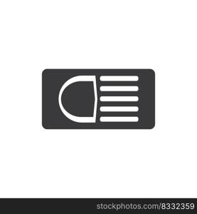 light switch icon vector illustration logo designe