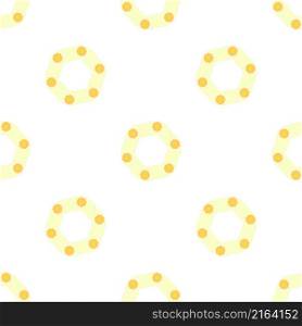 Light yellow pattern seamless background texture repeat wallpaper geometric vector. Light yellow pattern seamless vector