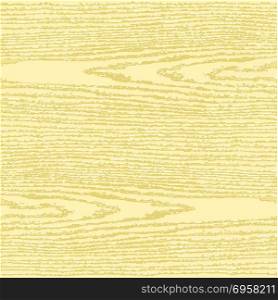 Light yellow wood texture background. Light yellow wood texture background in square format. Blank natural pattern swatch template. Realistic plank with annual years circles. Flat style. Vector illustration design elements in 10 eps