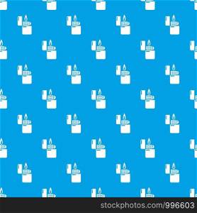 Lighter pattern vector seamless blue repeat for any use. Lighter pattern vector seamless blue