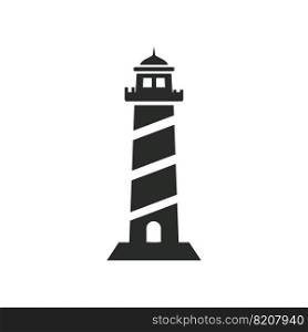 lighthouse icon vector design illustration