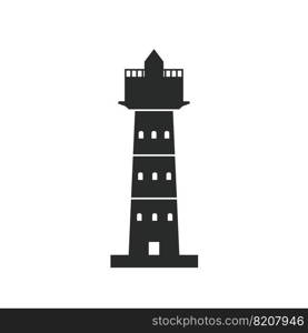 lighthouse icon vector design illustration