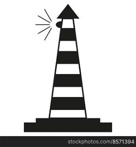 lighthouse icon. Vector illustration. Stock image. EPS 10.. lighthouse icon. Vector illustration. Stock image. 