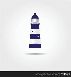 Lighthouse. Vector illustration for your design