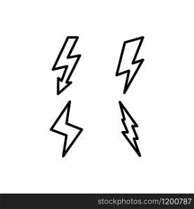 lighting bolt spark icon