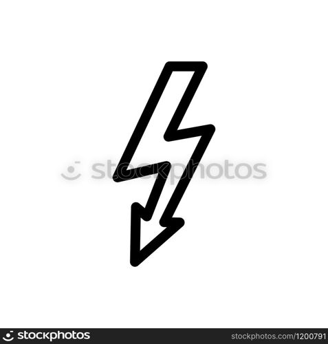 lighting bolt spark icon