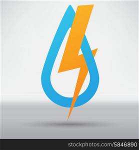 Lightning arrow icon