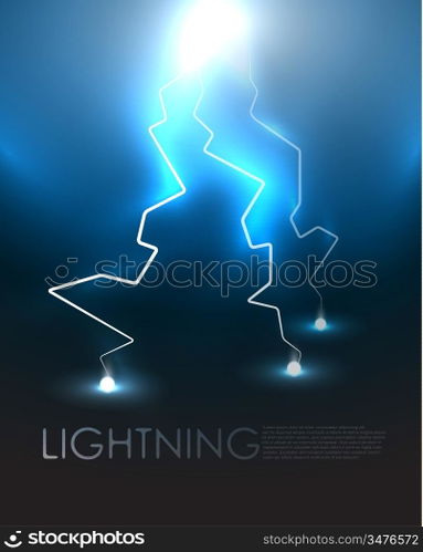 Lightning background