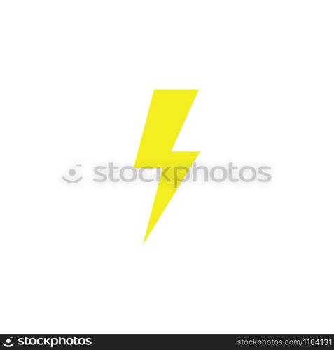 Lightning bolt flash thunderbolt icons vectors