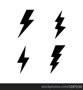 Lightning bolt. Thunder bolt, lighting strike expertise. Vector illustration. Lightning bolt. Thunder bolt, lighting strike expertise. Vector