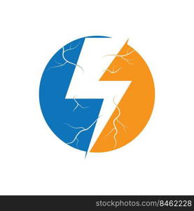 Lightning Electric Icon Vector Illustration