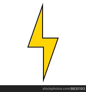 Lightning high voltage sign electrical shock hazard warning risk power