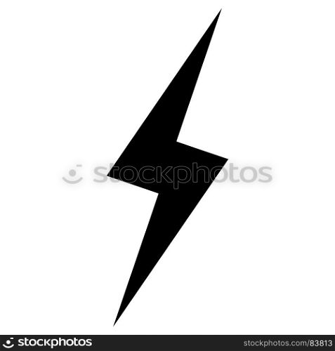 Lightning icon .