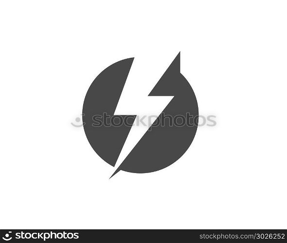 lightning icon logo and symbols