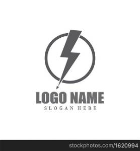 Lightning Logo Template vector icon