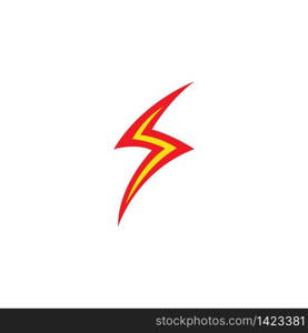 Lightning Logo Template vector icon illustration design