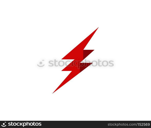 Lightning Logo Template vector icon illustration design