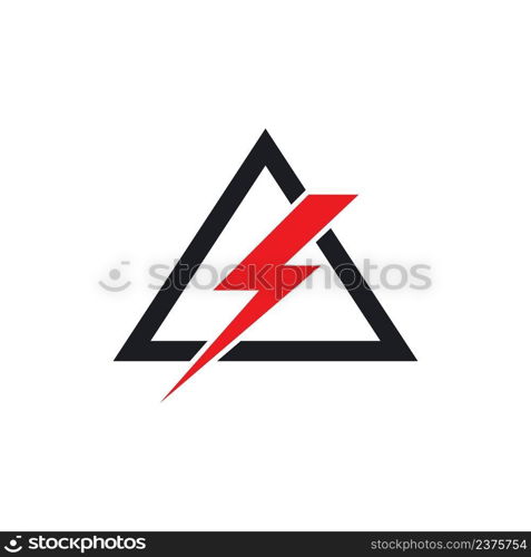 Lightning Logo Template vector icon illustration design