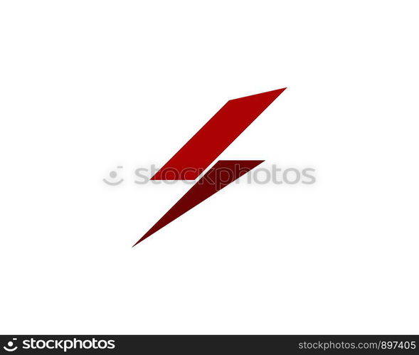 Lightning Logo Template vector icon illustration design