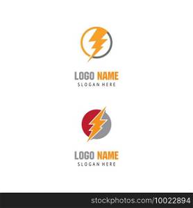 Lightning  Logo Template vector symbol nature