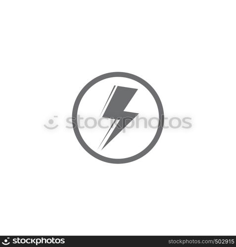 Lightning Logo Template vector symbol nature