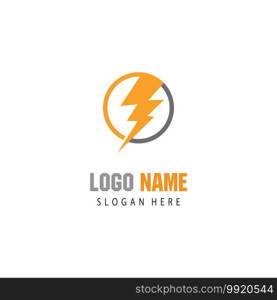 Lightning  Logo Template vector symbol nature