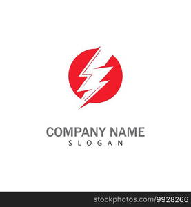 Lightning  Logo Template vector symbol nature