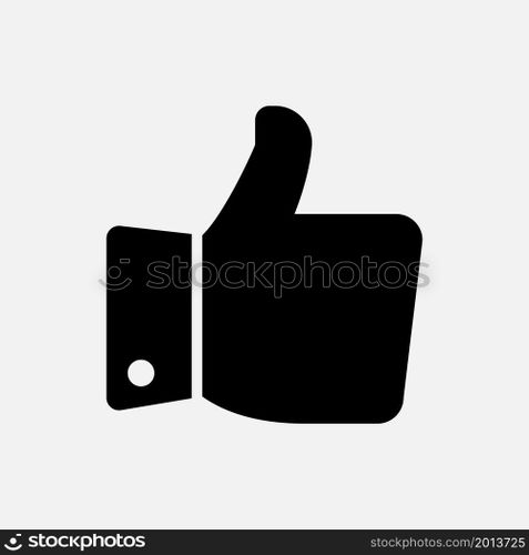 like icon solid style